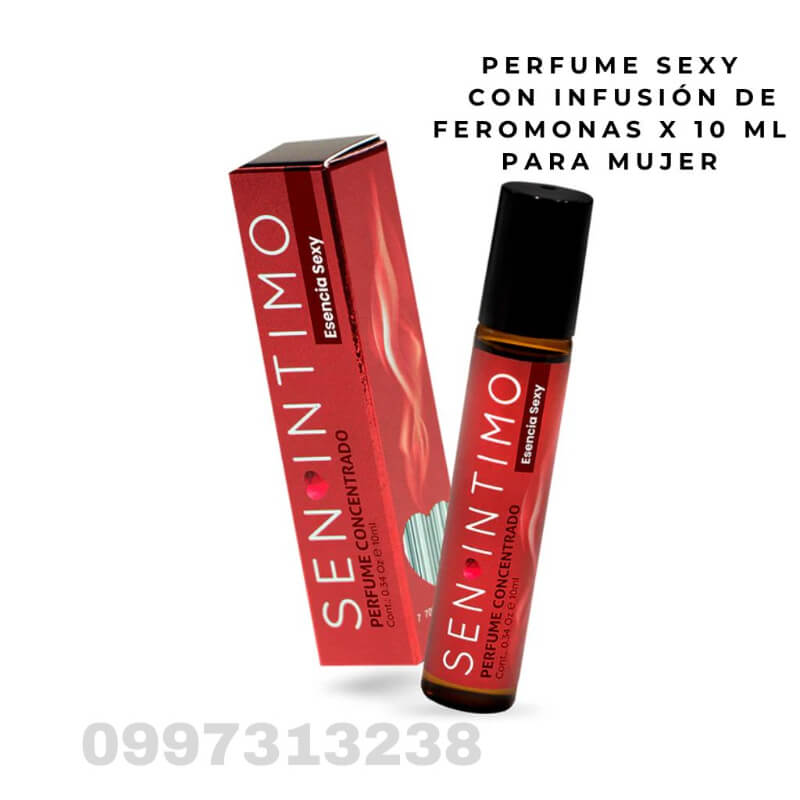 Perfume Sexy con Feromonas para Mujer 10ml - Fragancia Dulce Frutal Intensa y Seductora