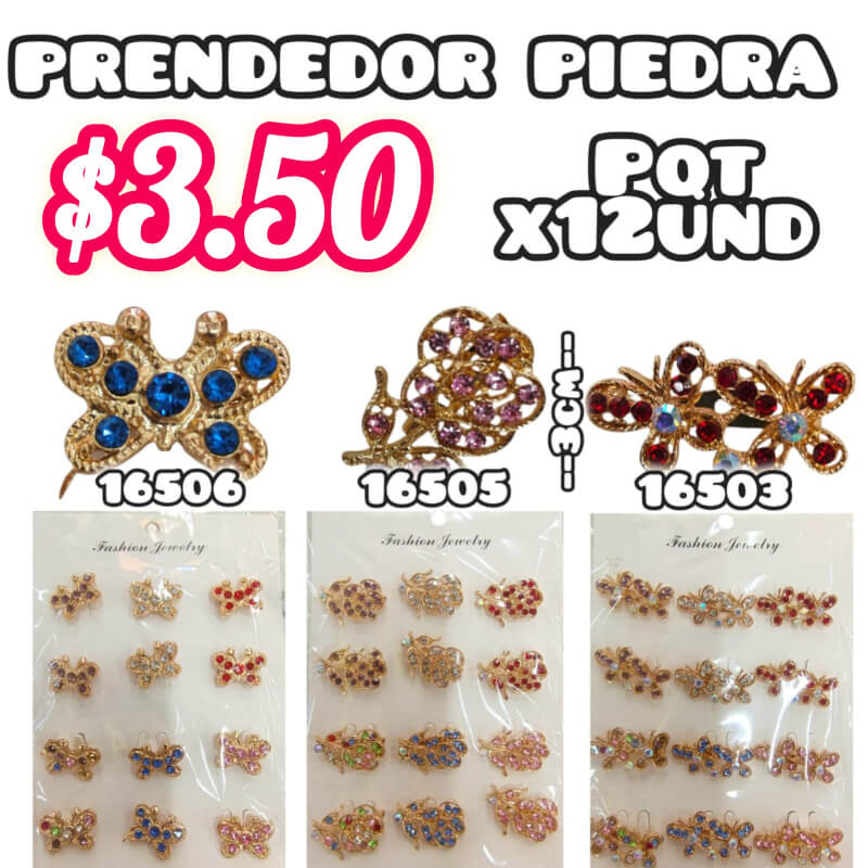 PRENDEDOR PIEDRA