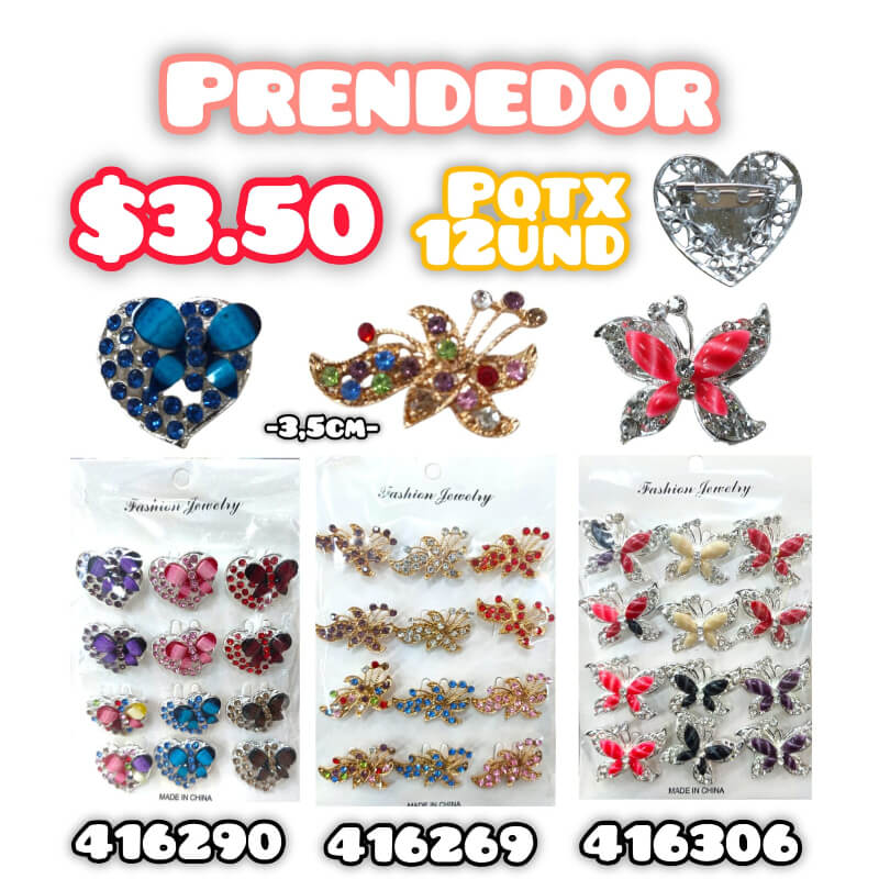 PRENDEDOR PIEDRA