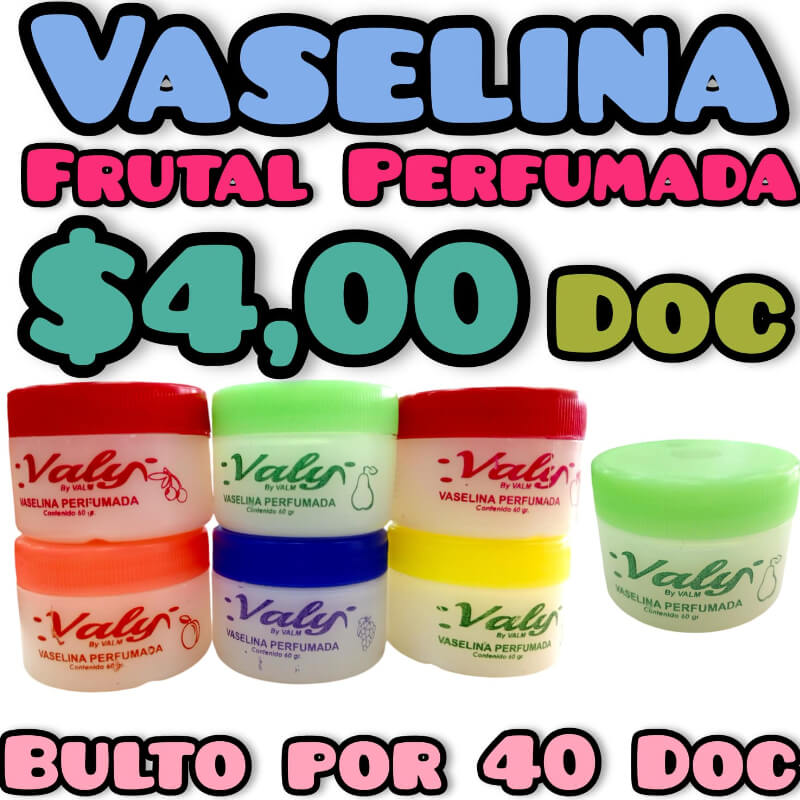 VASELINA FRUTAL PERFUMADA
