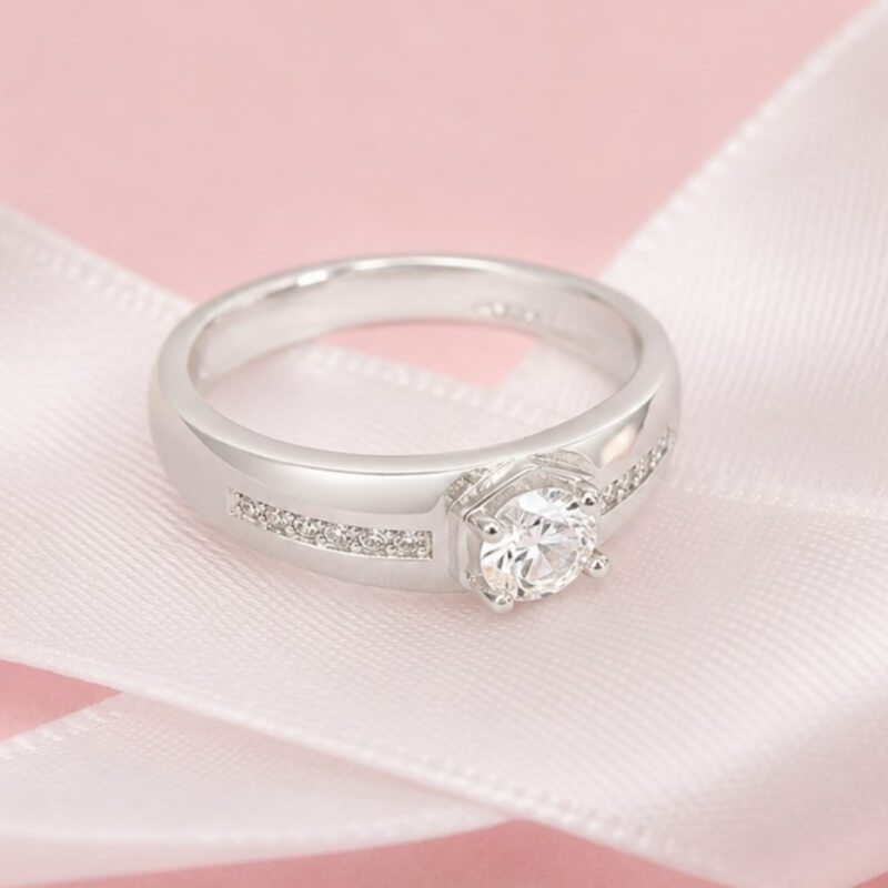 Anillo de Plata de Ley 925 Genuina - Diseño Exclusivo y Elegante
