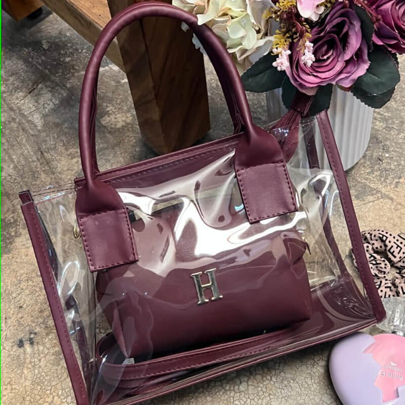 Bolso dúo de mica (dos bolsas en uno)