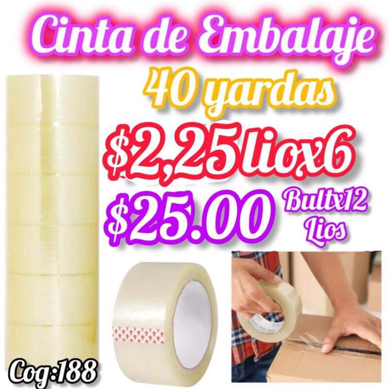 CINTA EMBALAR 40Y