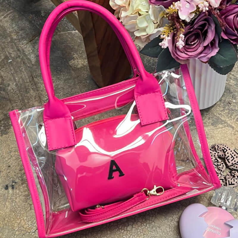 Bolso dúo de mica (dos bolsas en uno)