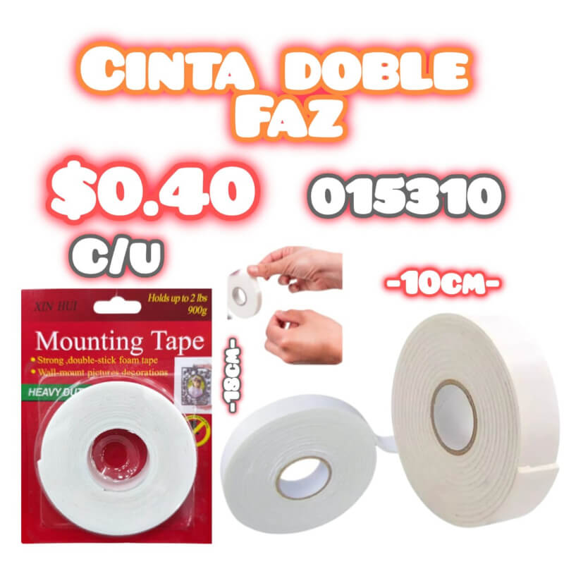 Cinta doble faz