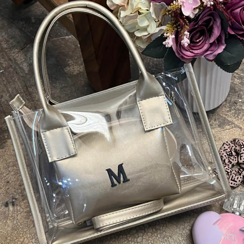 Bolso dúo de mica (dos bolsas en uno)
