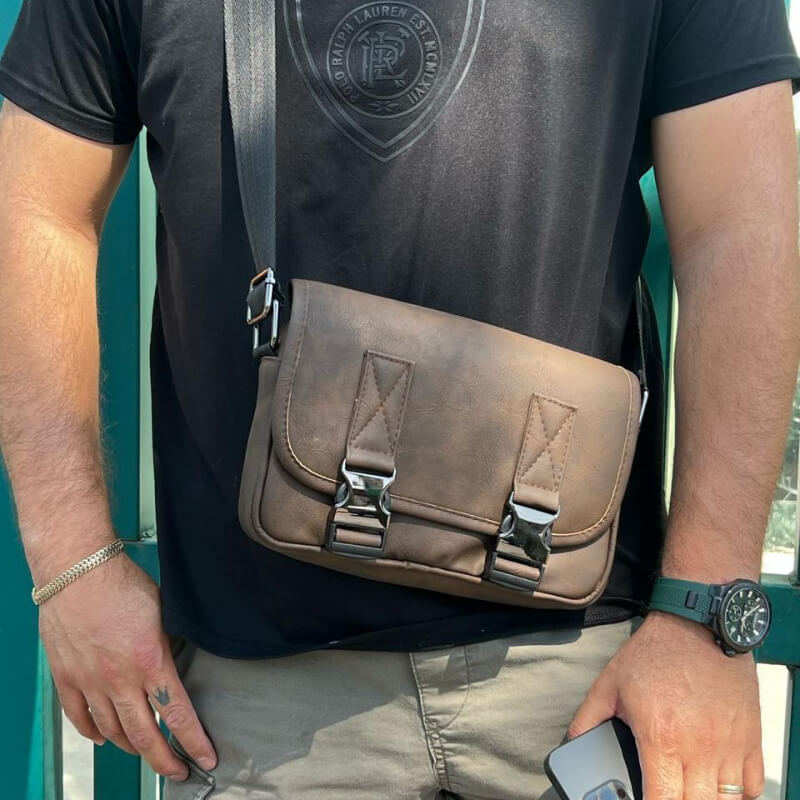 Mariconera para caballero varios estilos personalizable
