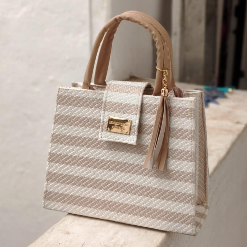 Bolso artesanal colores mexicanos incluye correa