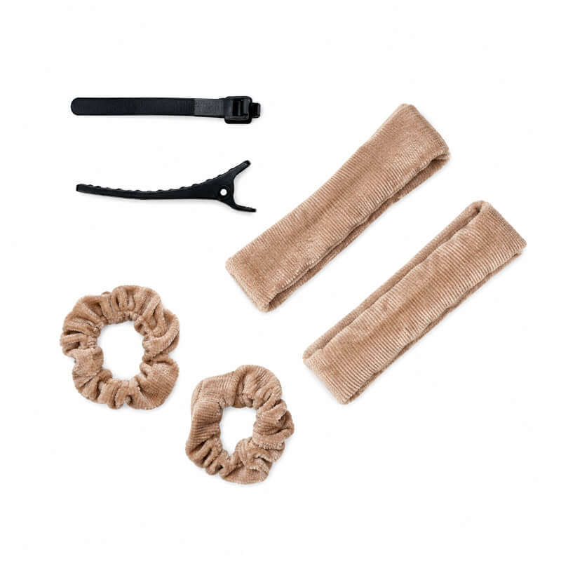 Kit Ondulador de Cabello Sin Calor (6 Pzas) - Rizos Perfectos, Saludables y Fáciles