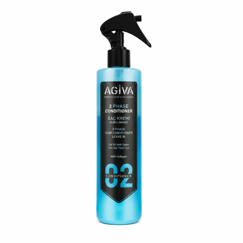 Acondicionador Bifásico Profesional TWO PHASE - Desenredante Instantáneo y Brillo Intenso para Todo Tipo de Cabello