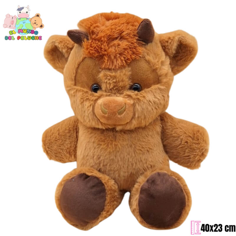 Peluche Vaca Corredora con Movimiento | 40x23 cm | Peluche Interactivo