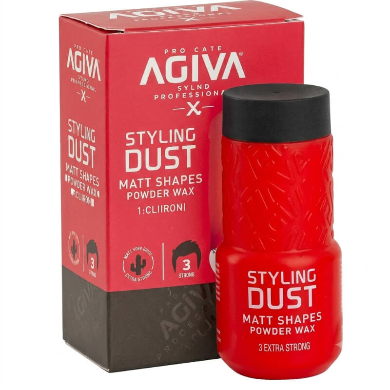 Cera de Peinar en Polvo Extra Fuerte 3: Volumen y Fijación Duradera para Hombre y Mujer