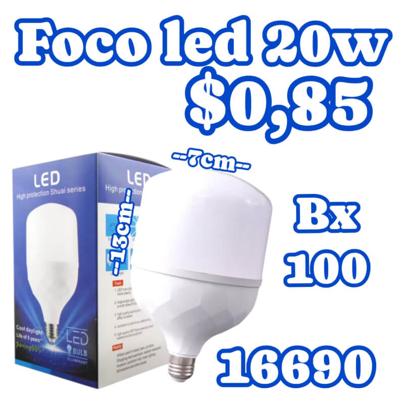 foco led 20w
