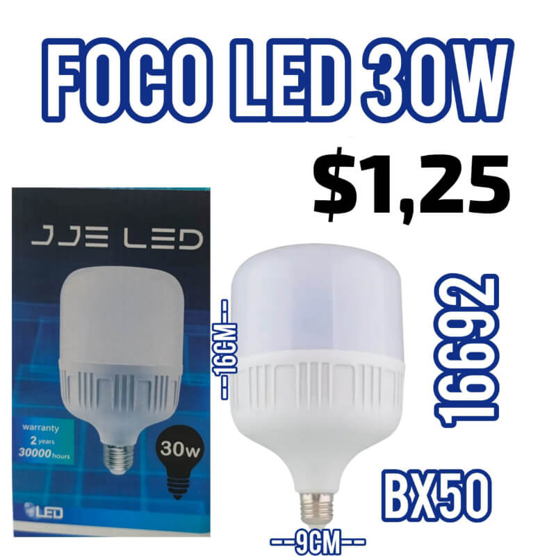 foco led 30w