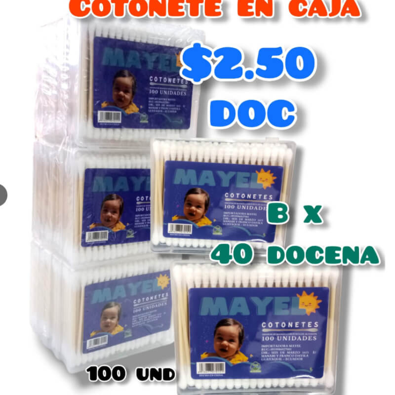 COTONETE EN CAJA