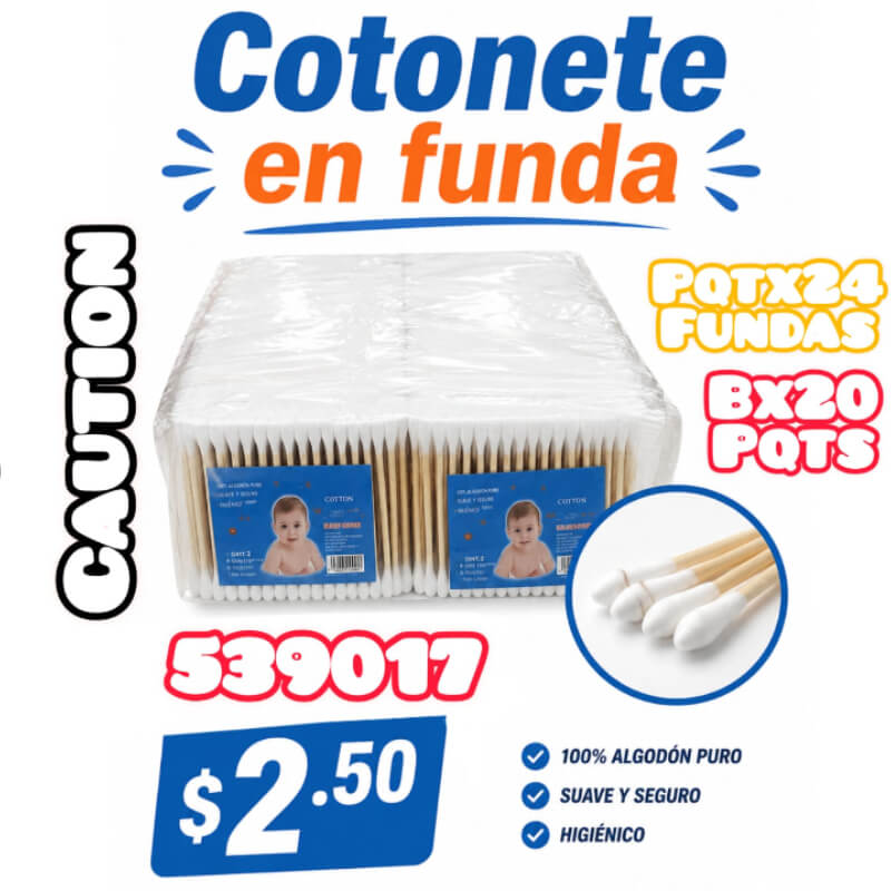 COTONETE EN FUNDA