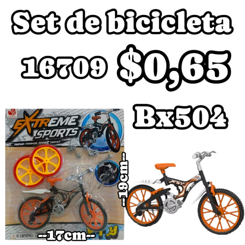 SET DE BICICLETA