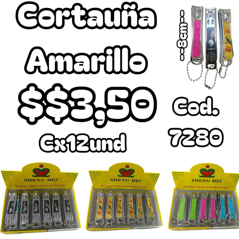 CORTAUÑAS AMARILLO