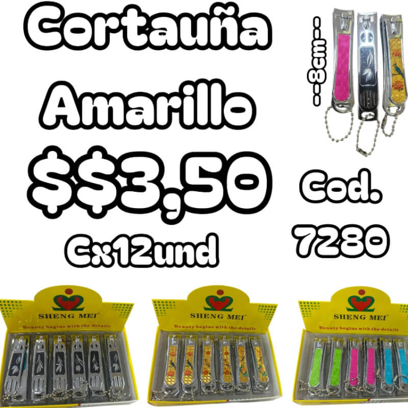 CORTAUÑA AMARILLO