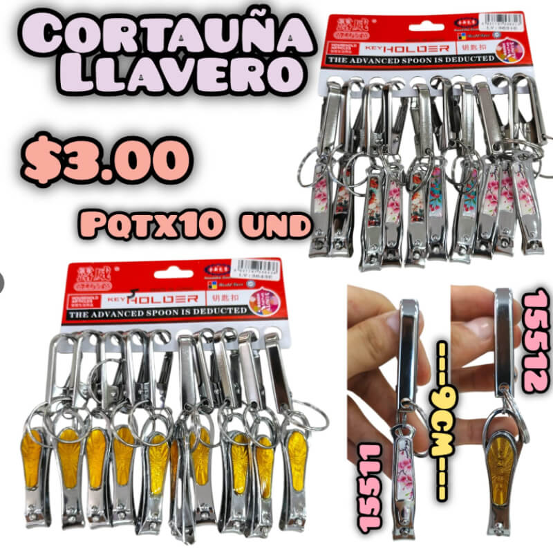 CORTAUÑA LLAVERO