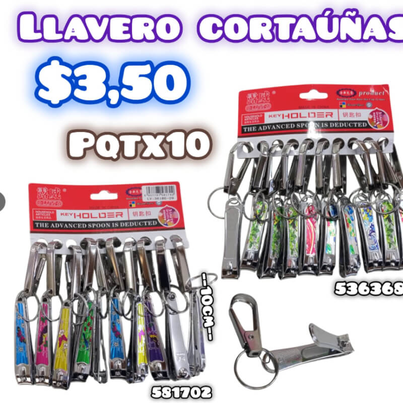 LLAVERO CORTAUÑA