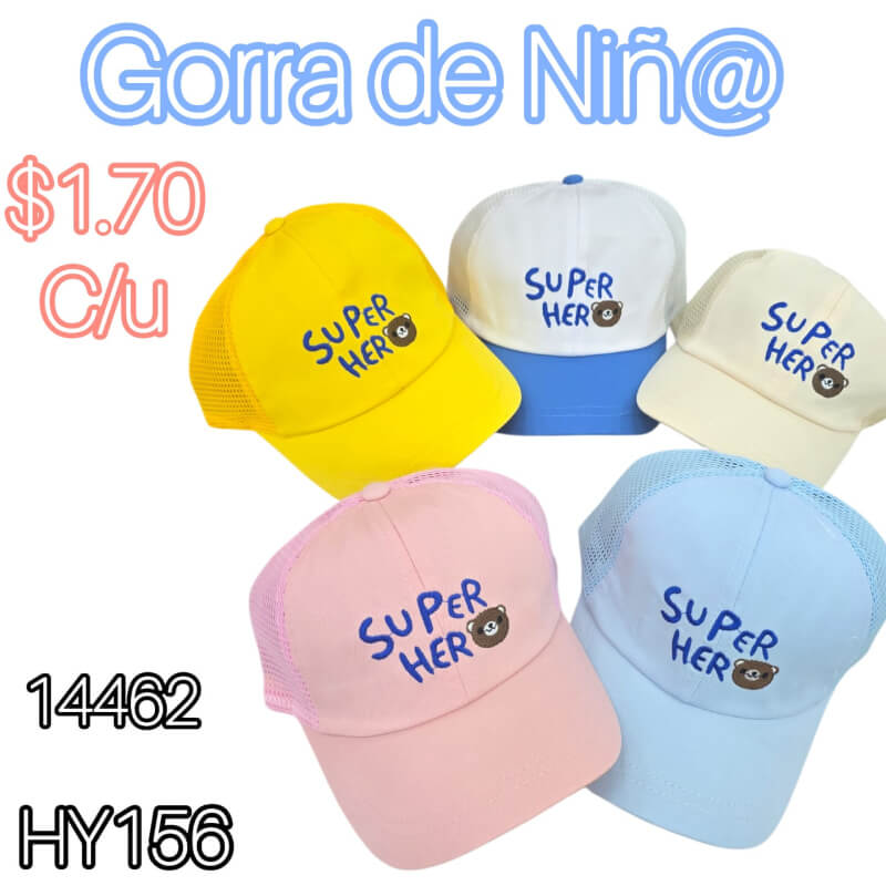 GORRA DE NIÑOS