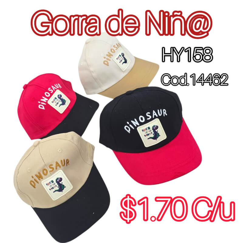 GORRA DE NIÑOS