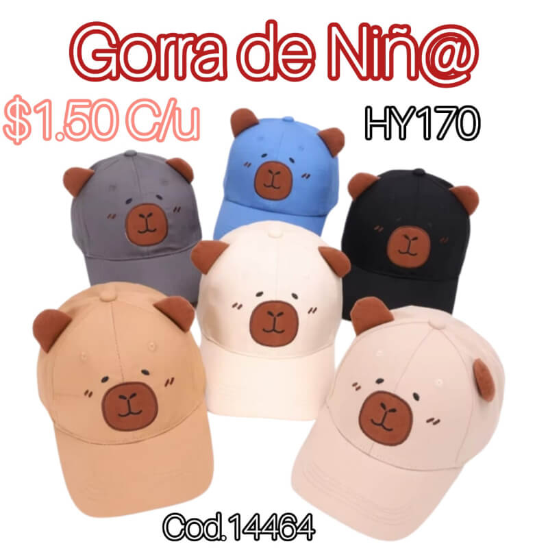 GORRA DE NIÑOS