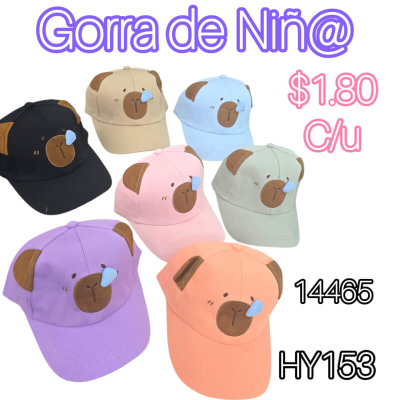 GORRA DE NIÑOS