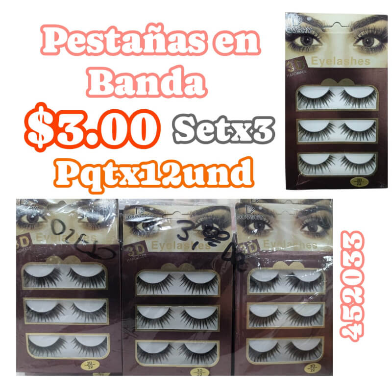 PESTAÑAS EN BANDA