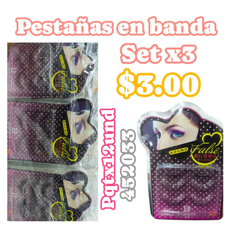 PESTAÑAS EN BANDA
