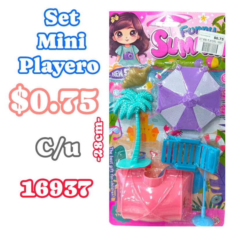 SET MINI PLAYERO