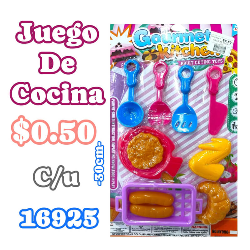 JUEGO DE COCINA