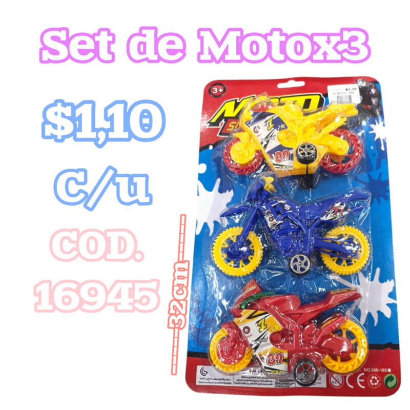 SET DE MOTO