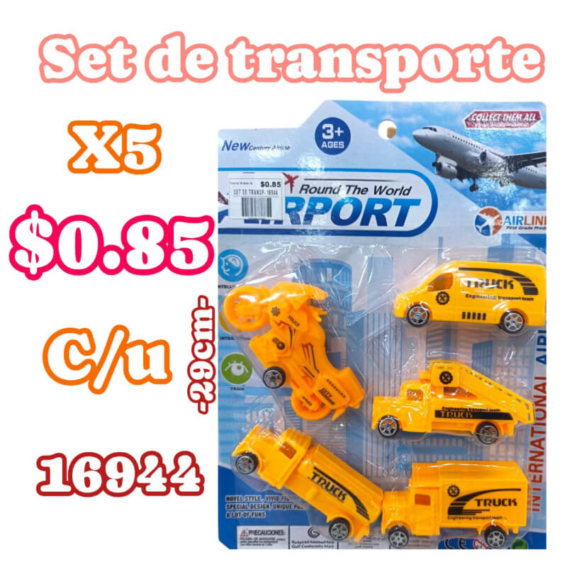 SET DE TRANSPORTE