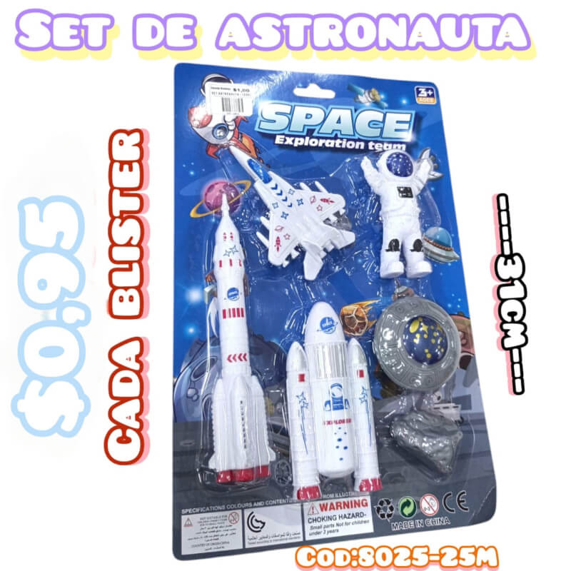 SET DE ASTRONAUTA