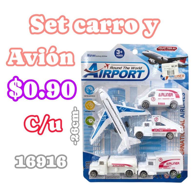 SET DE CARRO/AVION