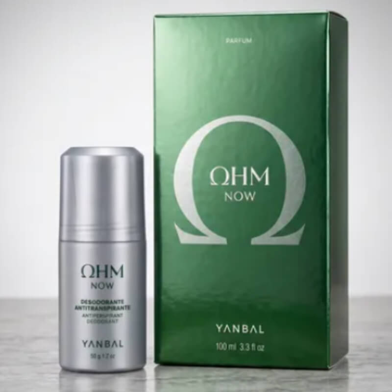 Kit Ohm Now Yanbal para Hombre | Perfume + Desodorante Perfumado
