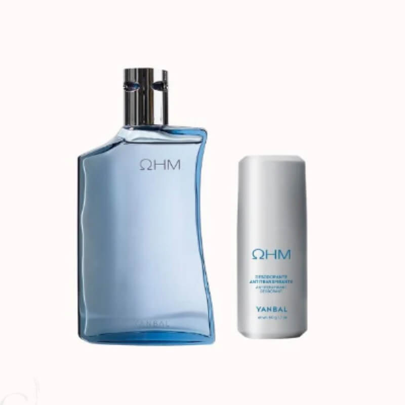 Kit Ohm Yanbal para Hombre | Perfume + Desodorante Perfumado