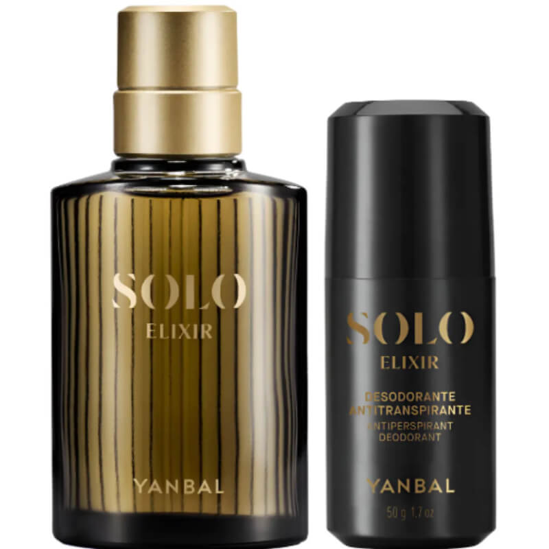 Kit Solo Elixir Yanbal para Hombre | Perfume + Desodorante Perfumado