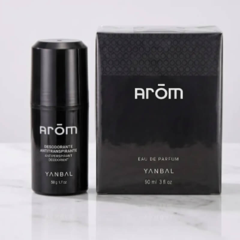 Kit Arom Yanbal para Hombre | Perfume + Desodorante Perfumado