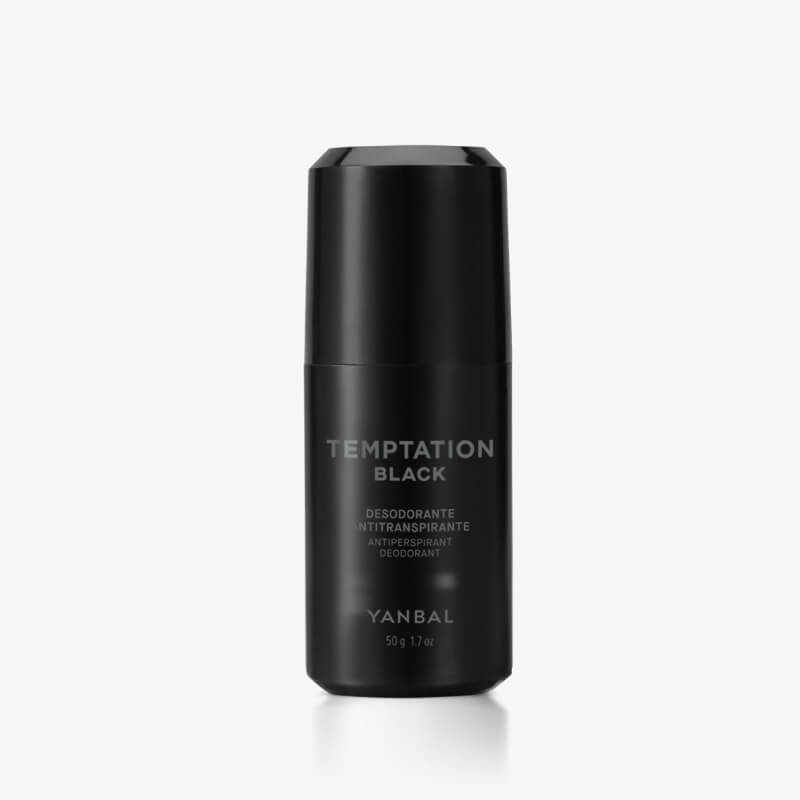 Desodorante Temptation Black Yanbal para Hombre | Intensidad, Seducción y Elegancia