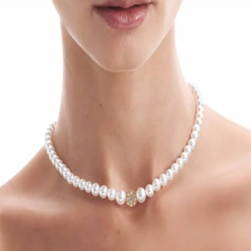 Collar Nuvia Perle Yanbal para Mujer | Elegancia, Delicadeza y Brillo