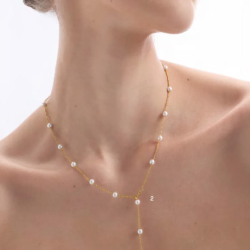 Collar Nuvia Largo Yanbal para Mujer | Elegancia, Versatilidad y Estilo