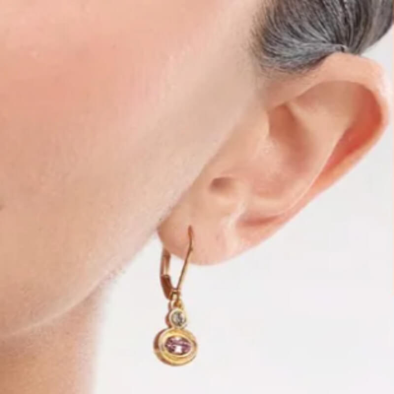 Aretes Aimee Cristal Yanbal para Mujer | Brillo, Pureza y Elegancia
