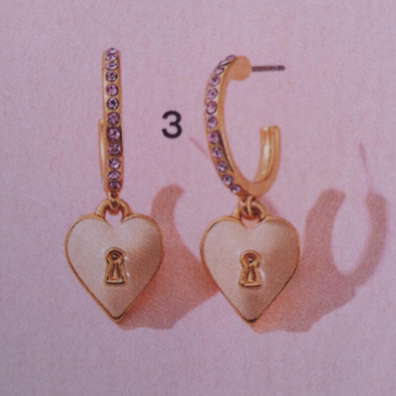 Aretes Argolla Aimee Corazón Yanbal para Mujer | Giro Romántico que Enamora