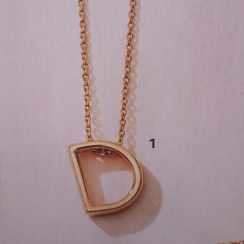 Collar Inicial Dorezzi Yanbal para Mujer | Tu Inicial, Tu Brillo Personal