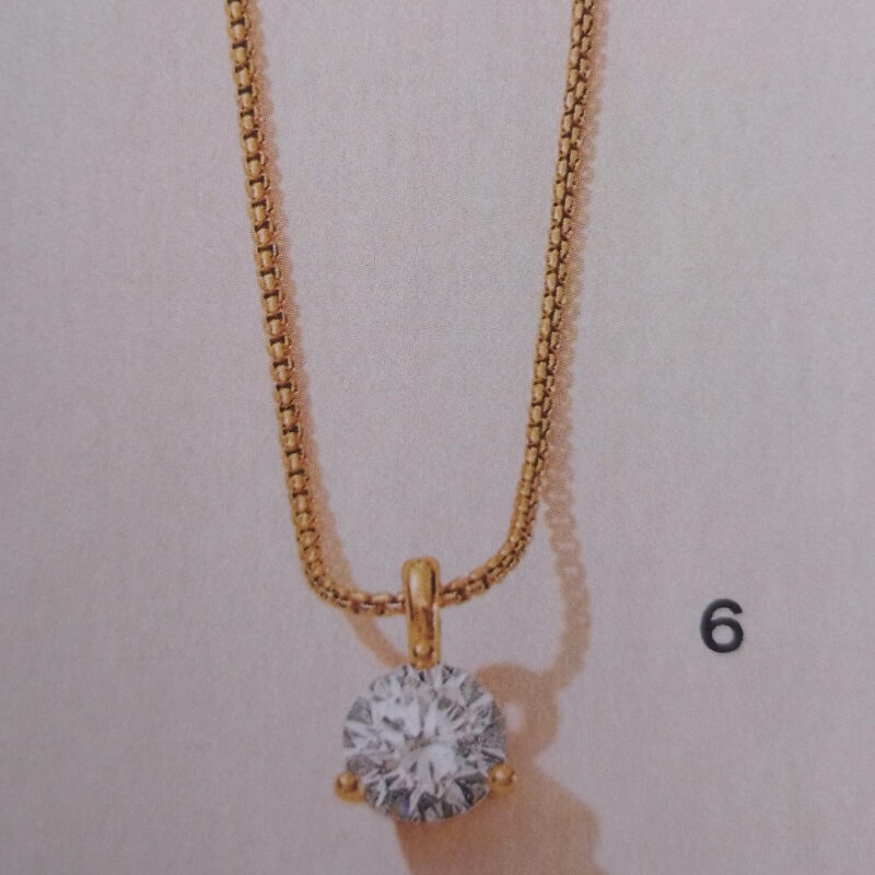 Collar Zirconi Yanbal para Mujer | Sofisticación Atemporal con un Toque de Brillo
