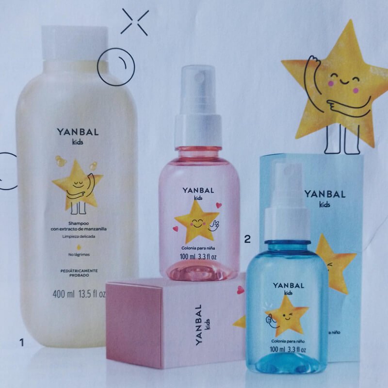 Set Shampoo + Colonia Yanbal Kids | Cuidado y Frescura para los Más Pequeños