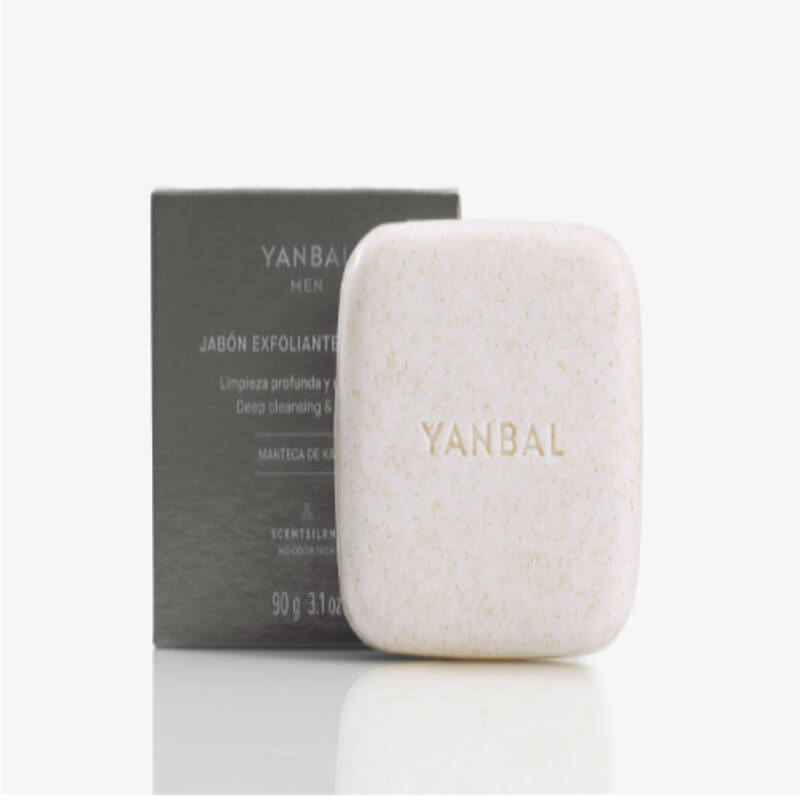 Jabón en Barra Exfoliante Yanbal Men | Limpieza Profunda y Suavidad para el Hombre Moderno